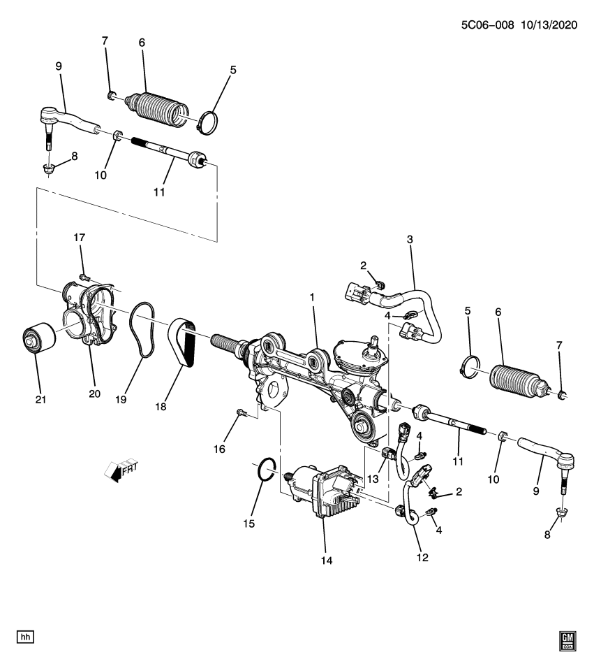GM 84179744 BOLT, S/GR