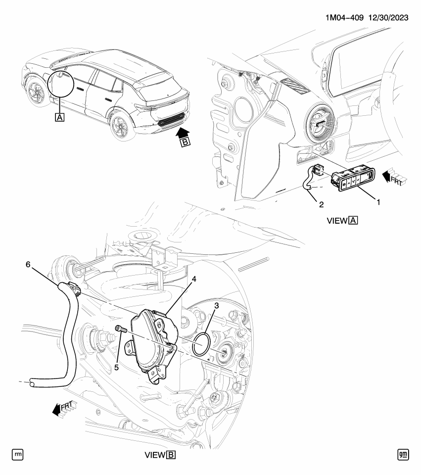 GM 13551438 ACTUATOR KIT-RR PARK BRK