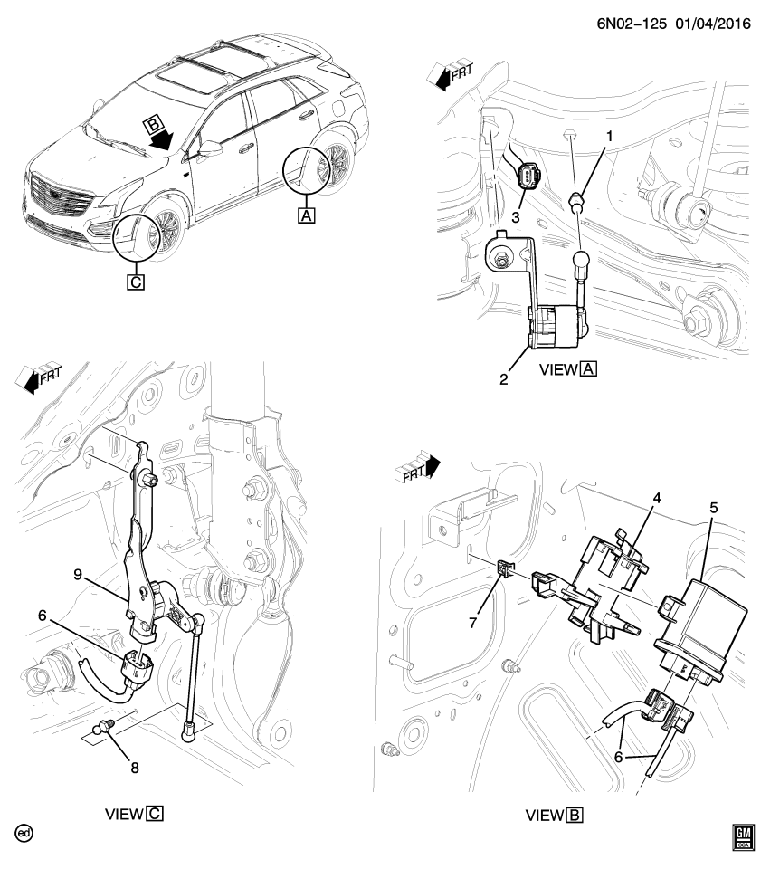 GM 23253145 Bracket, Asm-Headlamp Control Module