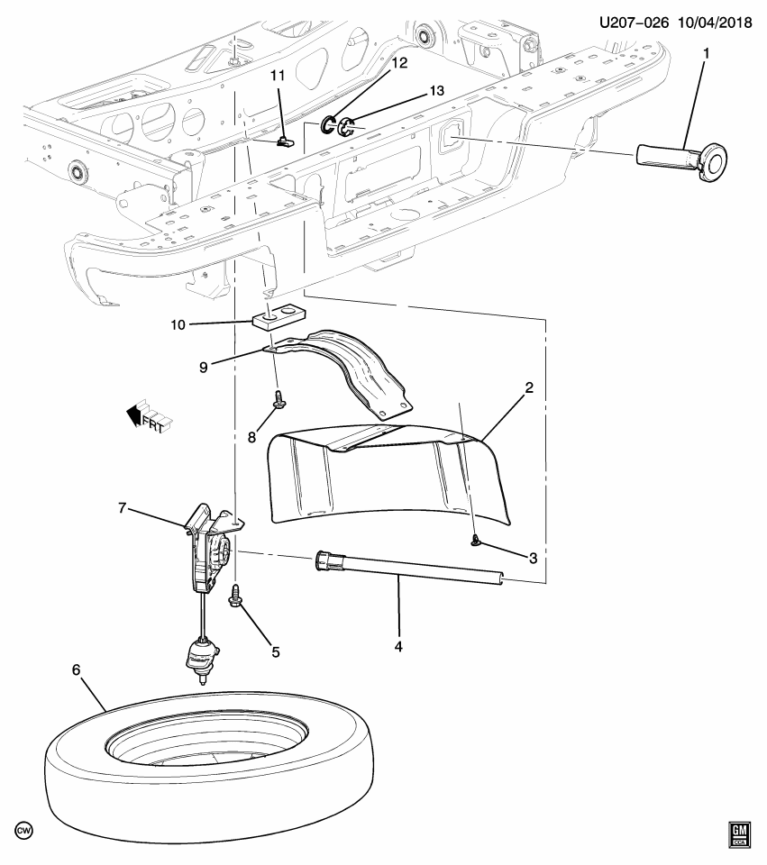GM 84366277 Spacer-Wheel