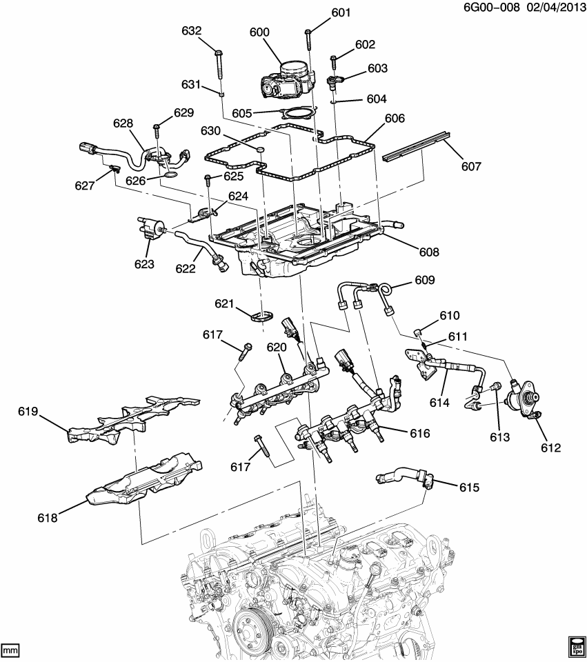 GM 12681114 PIPE ASM-FUEL FEED