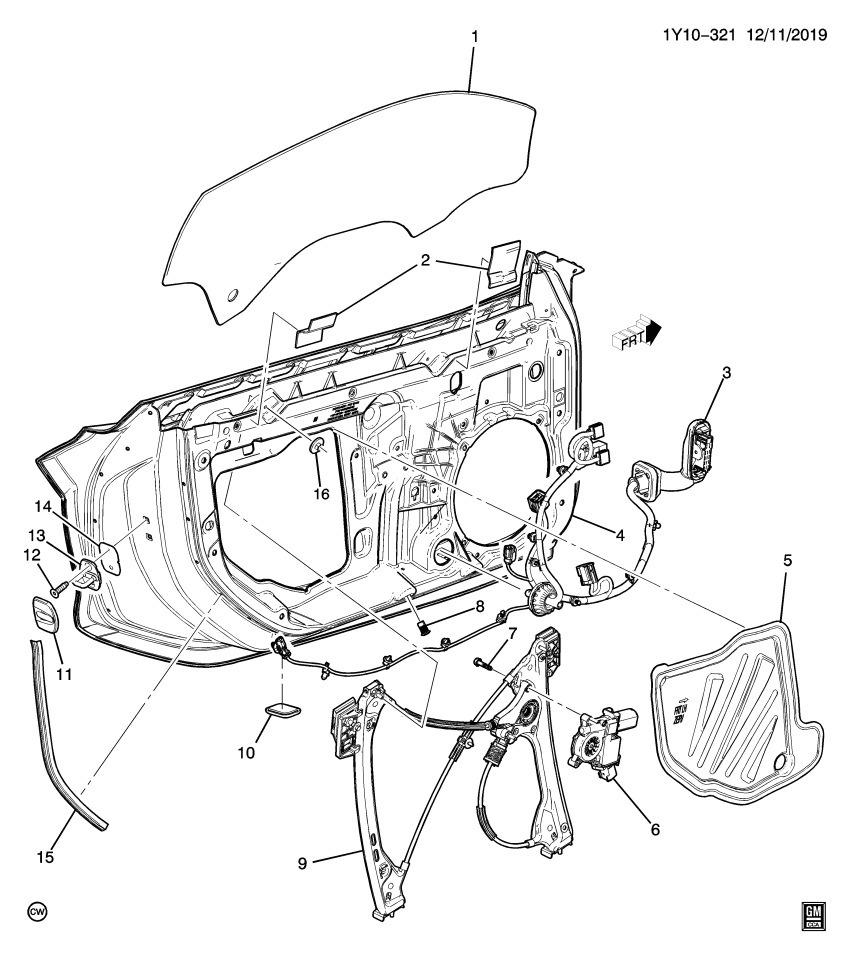 GM 84999777 VALVE ASM-FRT S/D PRESS RLF