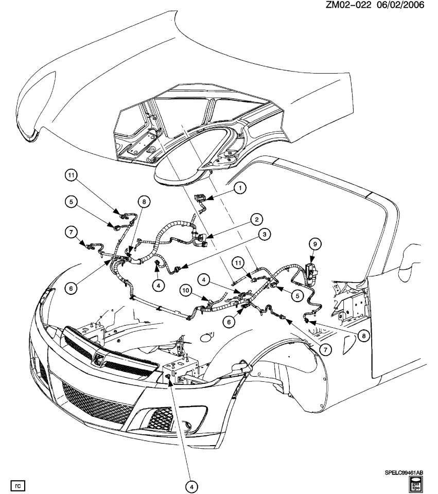 GM 19368869 CONNECTOR KIT, WRG HARN *BLACK
