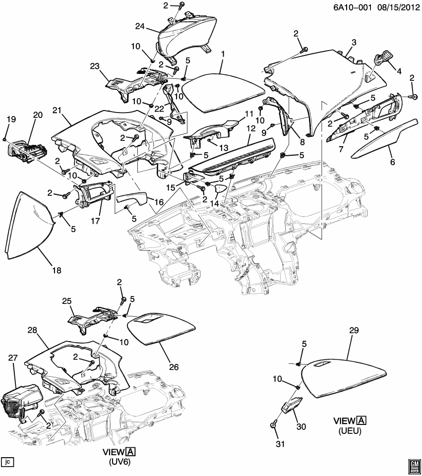 GM 22794498 Applique, Instrument Panel Trim Plate