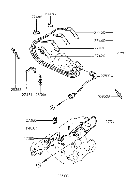 Hyundai 27365-32500 Bracket-Power Transistor