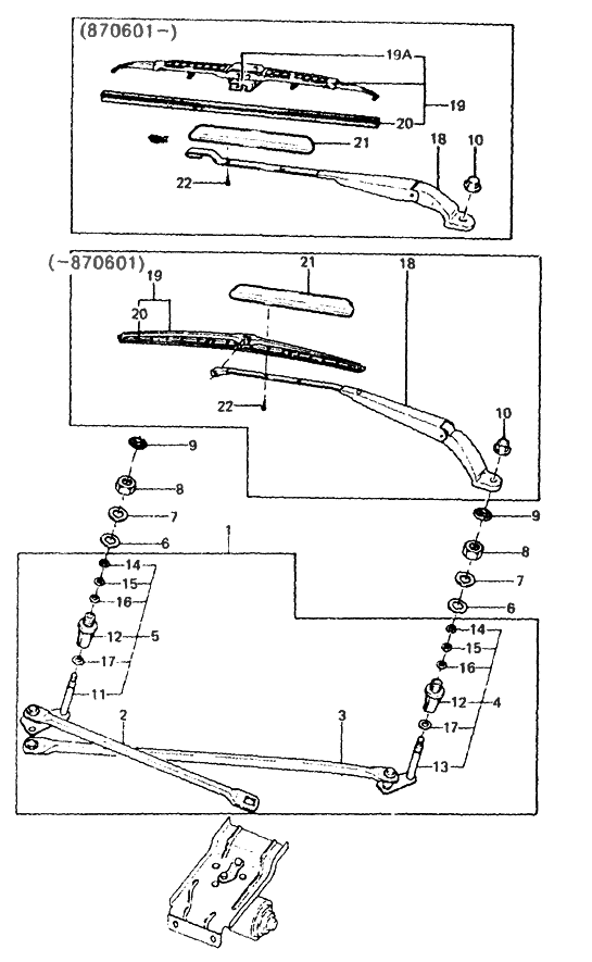 Hyundai 98377-21500 Blade-Windshield Wiper