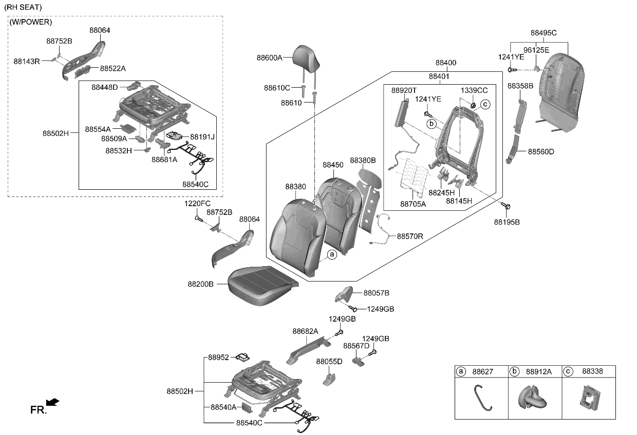 Kia 88671S9000 Wiring Harness-Fr Se