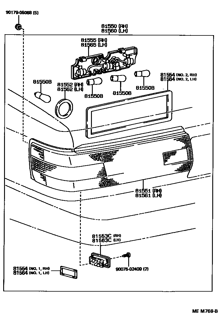 Lexus 90179-05068 Nut