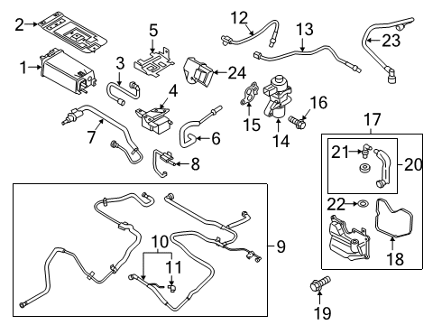 Ford HG9Z-9D661-A Tube Assembly