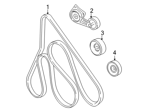 2004 lincoln aviator 4.6 belt diagram