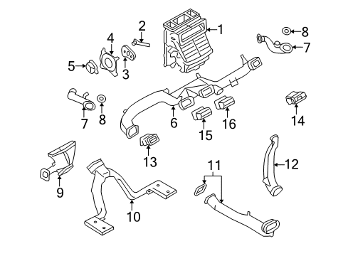 Ford 6F9Z-18471-BA Air Chamber Assembly