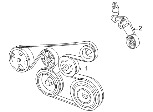 2006 pontiac vibe serpentine belt