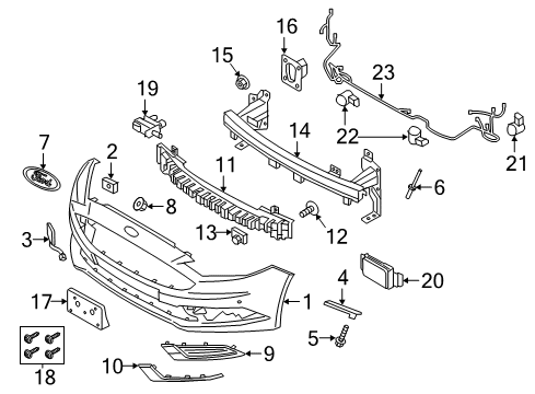 Ford HG9Z-15K867-H Wire Harness