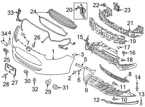 Ford 6M5Z-15A022-A Sender Assembly - Temperature