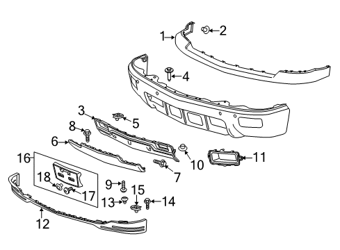 GM 23432498 Upper Cap