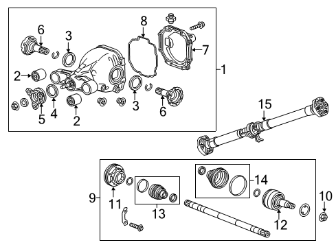 Gm 22772331 Differential Cover Gasket