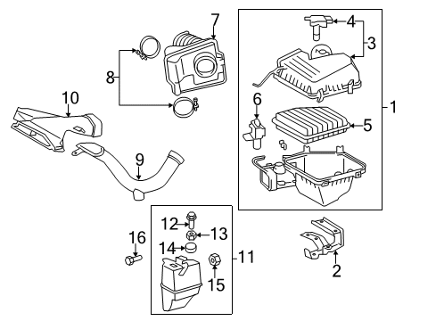 Toyota 90910-AC002 Air Switch Valve