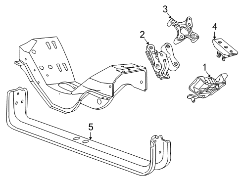 Ford 3C3Z-6038-AB Insulator Assembly