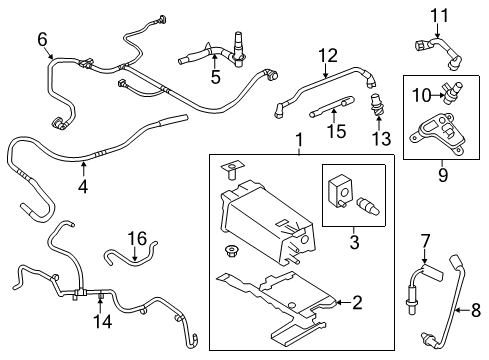 Ford AA5Z-6A785-F Separator Assembly - Oil