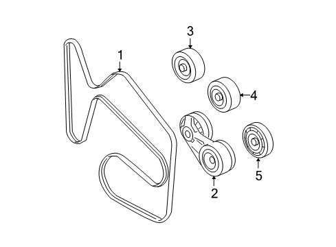 2008 saturn aura 3.5 serpentine belt diagram