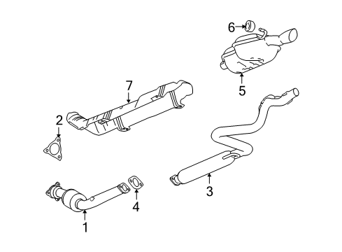 GM OEM Exhaust-Converter & Pipe Gasket 15231157 Gaskets money-sense.net