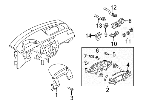 2005 Ford Focus Parts Diagram