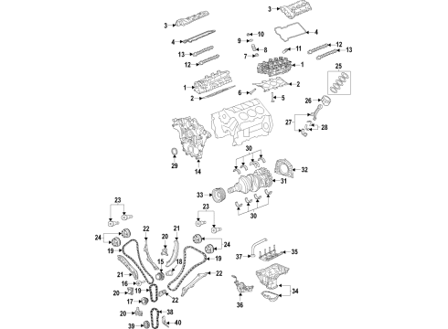 2020 Ram 1500 Automatic Transmission Support Diagram for 68264824AC