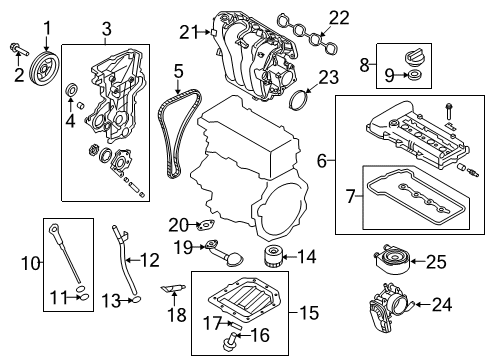 2018 Kia Soul Throttle Body Body Assembly-Throttle Diagram for 351002B300