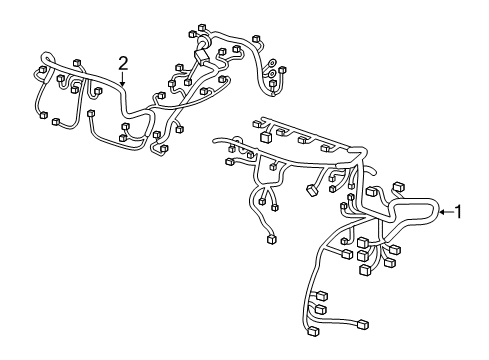 2011 Acura TSX Wiring Harness Wire Harness, Engine Diagram for 32110-RL5-A51