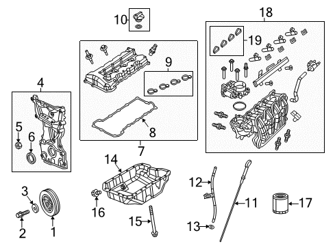 2022 Jeep Cherokee Engine Parts Tube-Engine Oil Indicator Diagram for 68364984AA