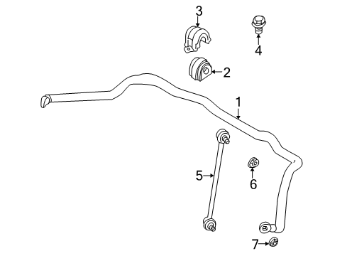 2010 BMW X3 Stabilizer Bar & Components - Front Collar Nut Diagram for 31303413379
