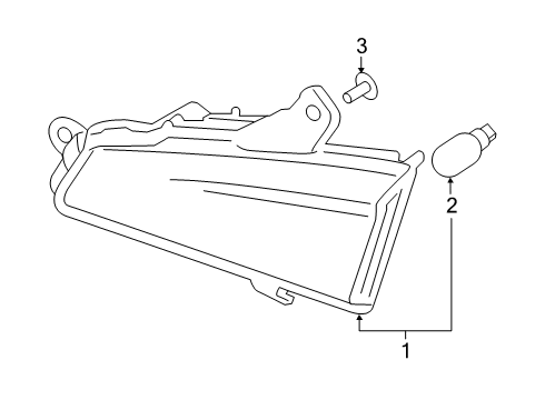 2020 Kia Telluride Bulbs Pad U Diagram for 92404S9000