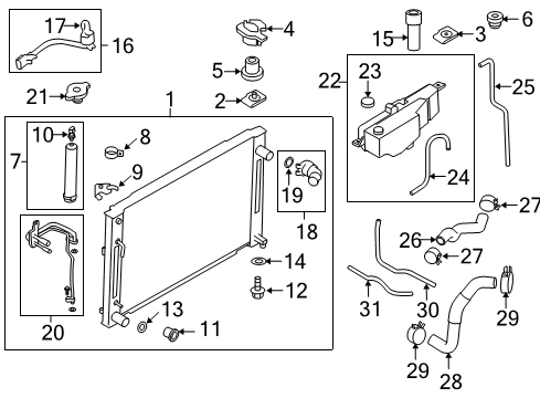 2010 Nissan 370Z Air Conditioner Hose-Flexible, Low Diagram for 92480-1EA0A