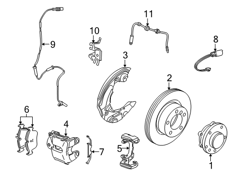 2015 BMW Z4 Anti-Lock Brakes Brake Disc, Lightweight, Ventilated Diagram for 34116794427