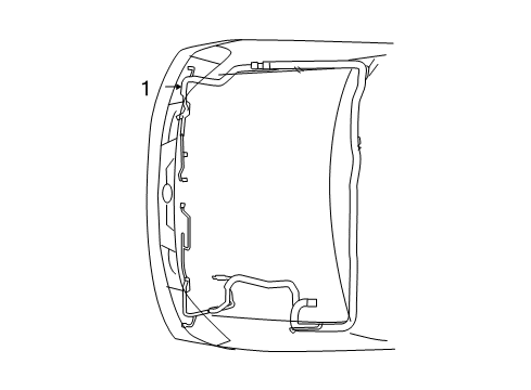 2014 Nissan Titan Wiring Harness Harness-Engine Room Diagram for 24012-9FM0A