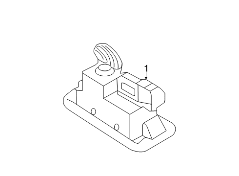 2020 Genesis G70 License Lamps Lamp Assembly-License Pl Diagram for 92502G9000