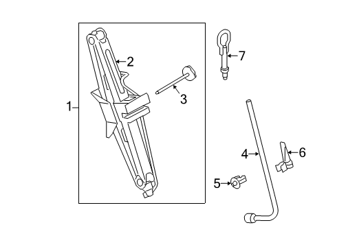 OEM Ford KT1Z-17034-A - Lug Wrench