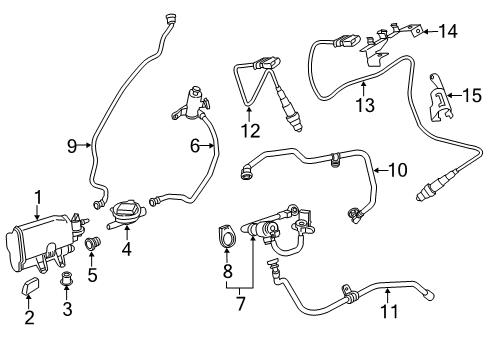 2018 BMW 440i Gran Coupe Powertrain Control Engine Control Module Diagram for 12148489450