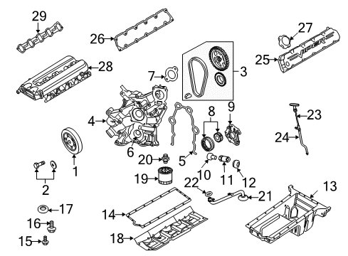 2004 Dodge Ram 1500 Intake Manifold Engine Intake Manifold Diagram for 53013403AD