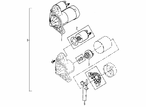 1993 Jeep Grand Cherokee Fuel Supply Engine Starter Diagram for 56041014AB