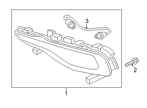2016 Kia K900 Fog Lamps Wiring-Extention Diagram for 922903T200