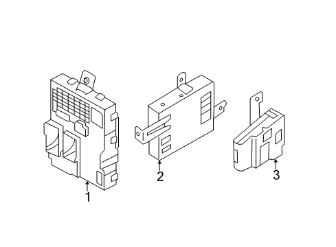 2012 Hyundai Sonata Electrical Components ETACS Diagram for 95400-4R211