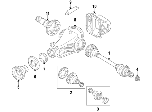 2020 BMW M2 Axle Shafts & Joints, Differential, Drive Axles, Propeller Shaft Grooved Ball Bearing Diagram for 26121225002