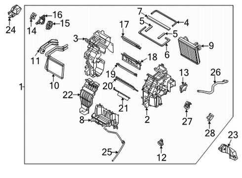 2021 Kia Seltos Air Conditioner Suction Tube Assembly Diagram for 97777Q5020