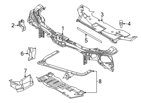 OEM Ford DR3Z-8311-E - Deflector