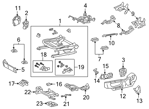 2021 Lexus ES300h Heated Seats Switch, Refreshing S Diagram for 84752-06130