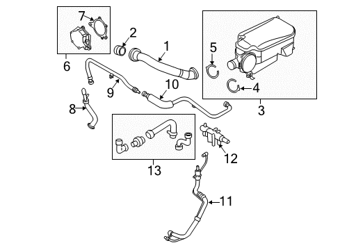 2013 Ford F-250 Super Duty Hydraulic System Booster Check Valve Diagram for DC3Z-2365-A