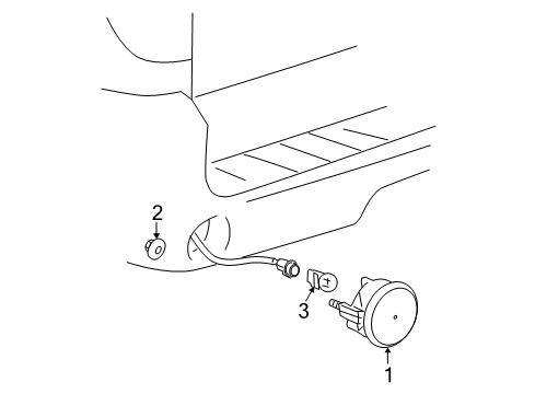 2005 GMC Envoy XUV Backup Lamps Lamp, Back Up Diagram for 15764003