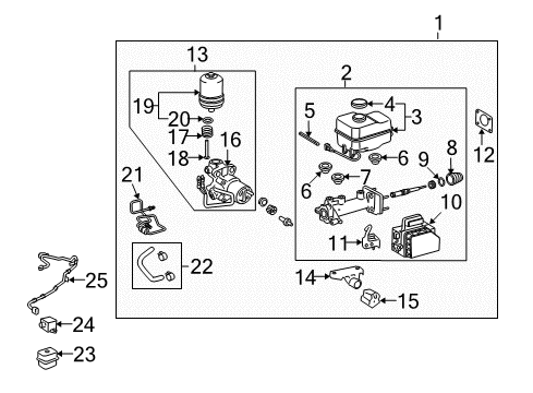 2015 Toyota 4Runner Traction Control Components Tract Control Switch Diagram for 84223-35071