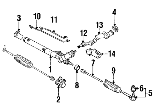 1993 Cadillac Eldorado P/S Pump & Hoses, Steering Gear & Linkage Reservoir Kit, P/S Fluid Diagram for 26041322